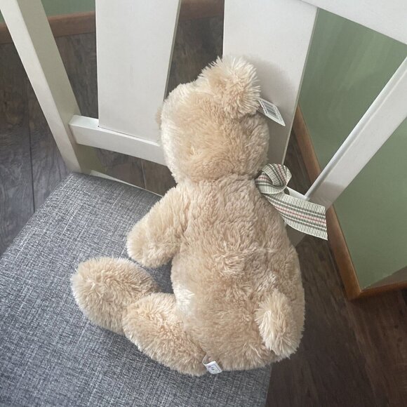 PROGRESSIVE PLUSH BROWN STUFFED ANIMAL BERNIE HUGGING BEAR 22465  Vase Bouquet - Picture 5 of 9